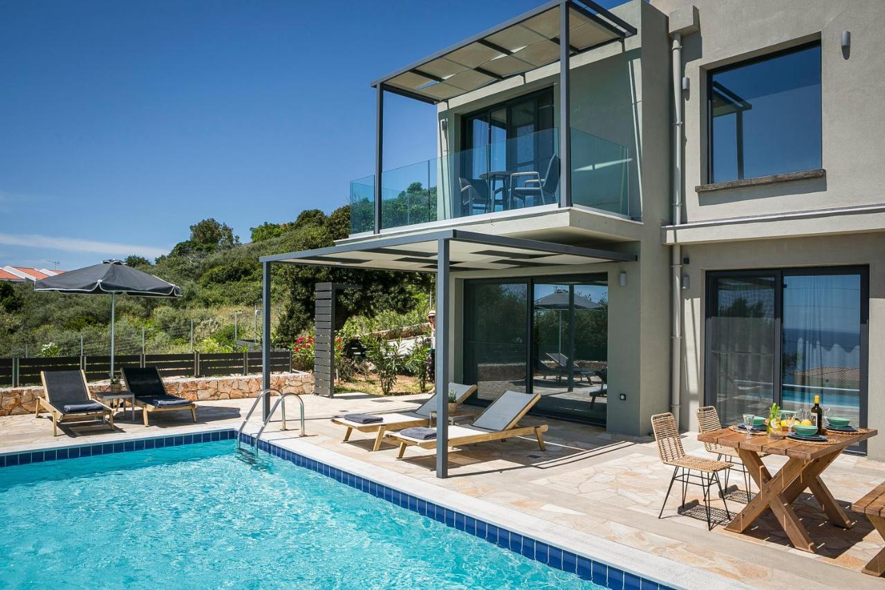 Villa Sea Front Spathion Экстерьер фото